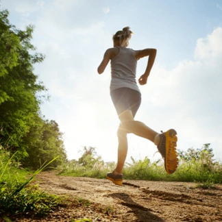 Comprex Anklee Sleevew woman running